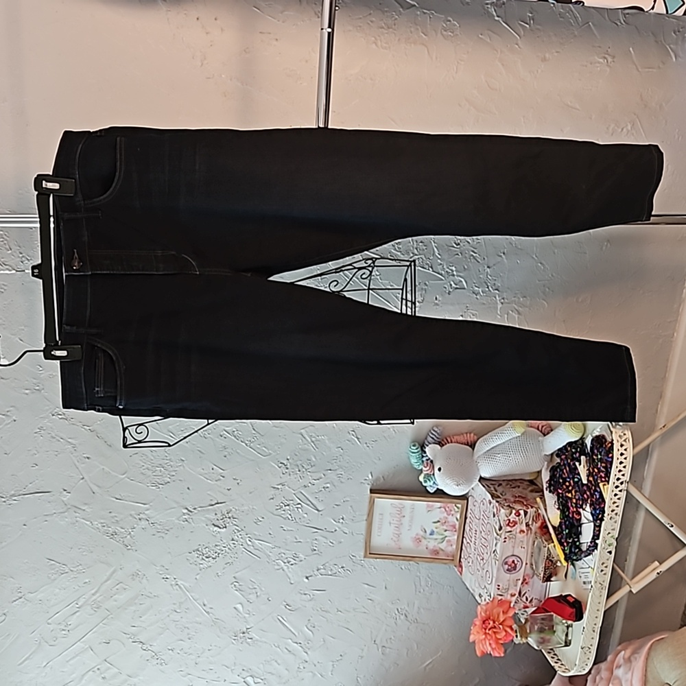 Sam Edelman dark wash denim jeans. Size 34 waist.